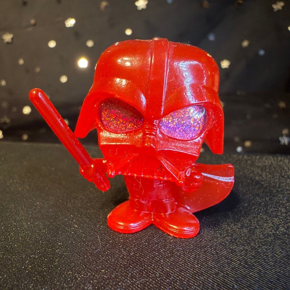 Disney Doorables Star Wars Darth Vader Rare Red Translucent Figure